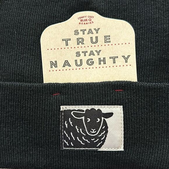 Blue Q Beanie Knit Head Insulator Skull Black Unisex - Picture 5 of 8